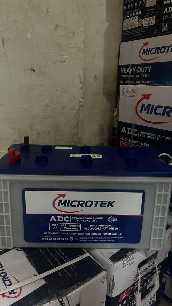 Microtek M2002424JT NEW 200Ah ADC Tubular Battery