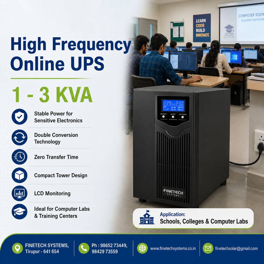 Ups System Phase: Single Phase