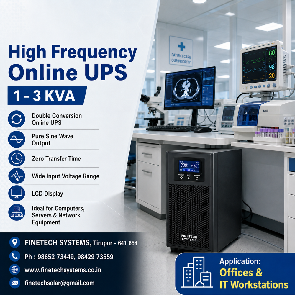 Ups System Phase: Single Phase
