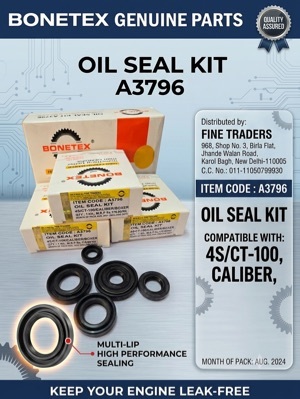 Motorcycle oil seal kit