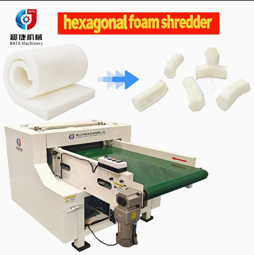 Memory Foam Shredder Crusher Machine Sponge Shredding Crushing Machine For Latex Polyurethane Pu Foam - Automatic Grade: Full
