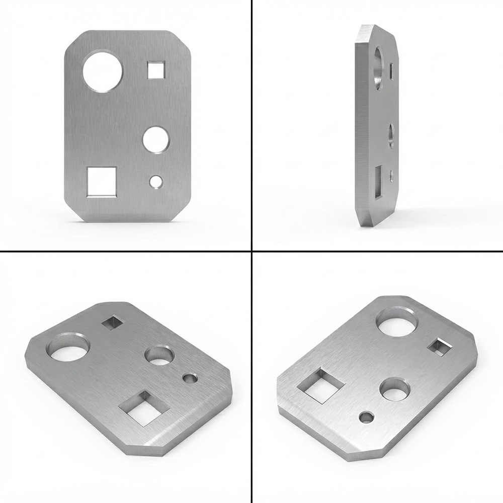 Square And Round Bar Cutting Die Punch