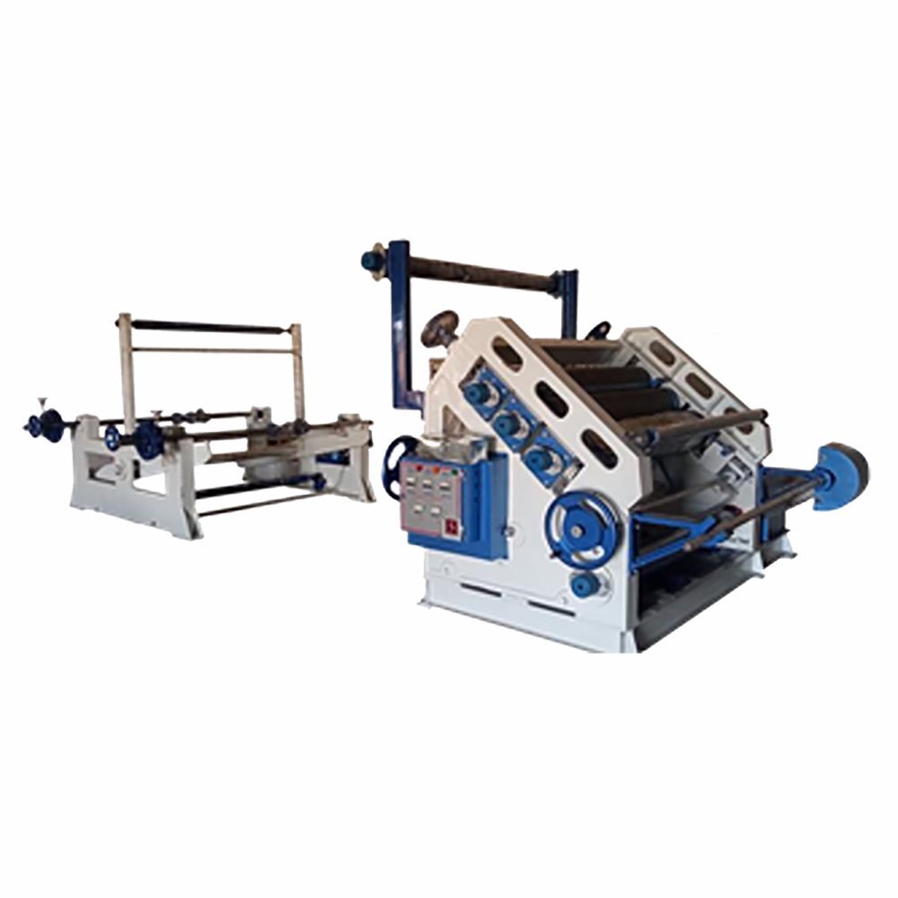 Oblique Type Single Face Paper Corrugating Machine