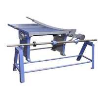 Board Cutter Machine - Polished Rust-resistant Steel, 900x900 Mm, Blue/grey | Manual Lever Operation, Adjustable Blade Guard, Ergonomic Grip