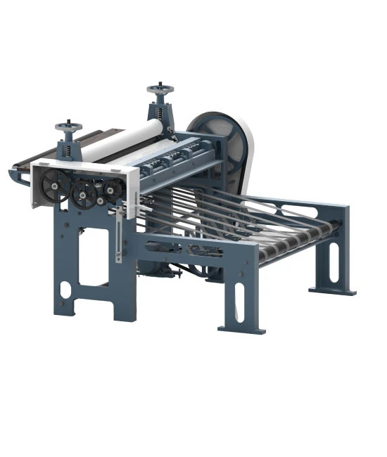 Gear Box Reel To Sheet Cutter