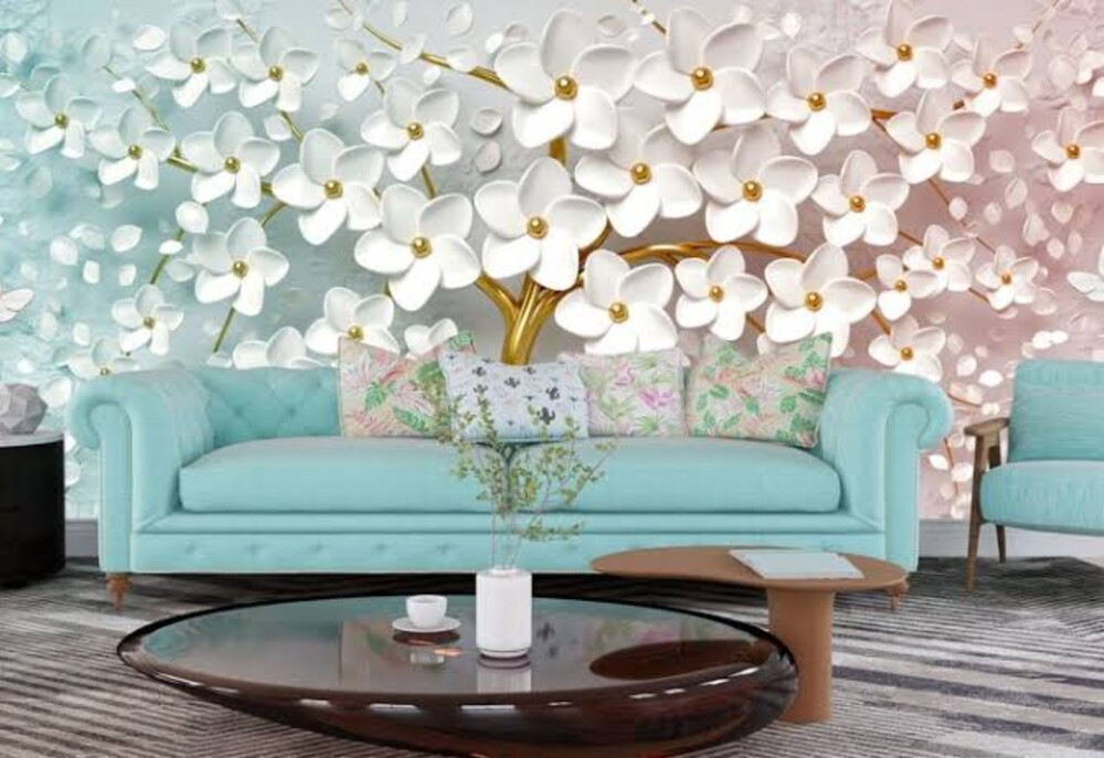 Bedroom Designer Wallpaper - Size: Customized