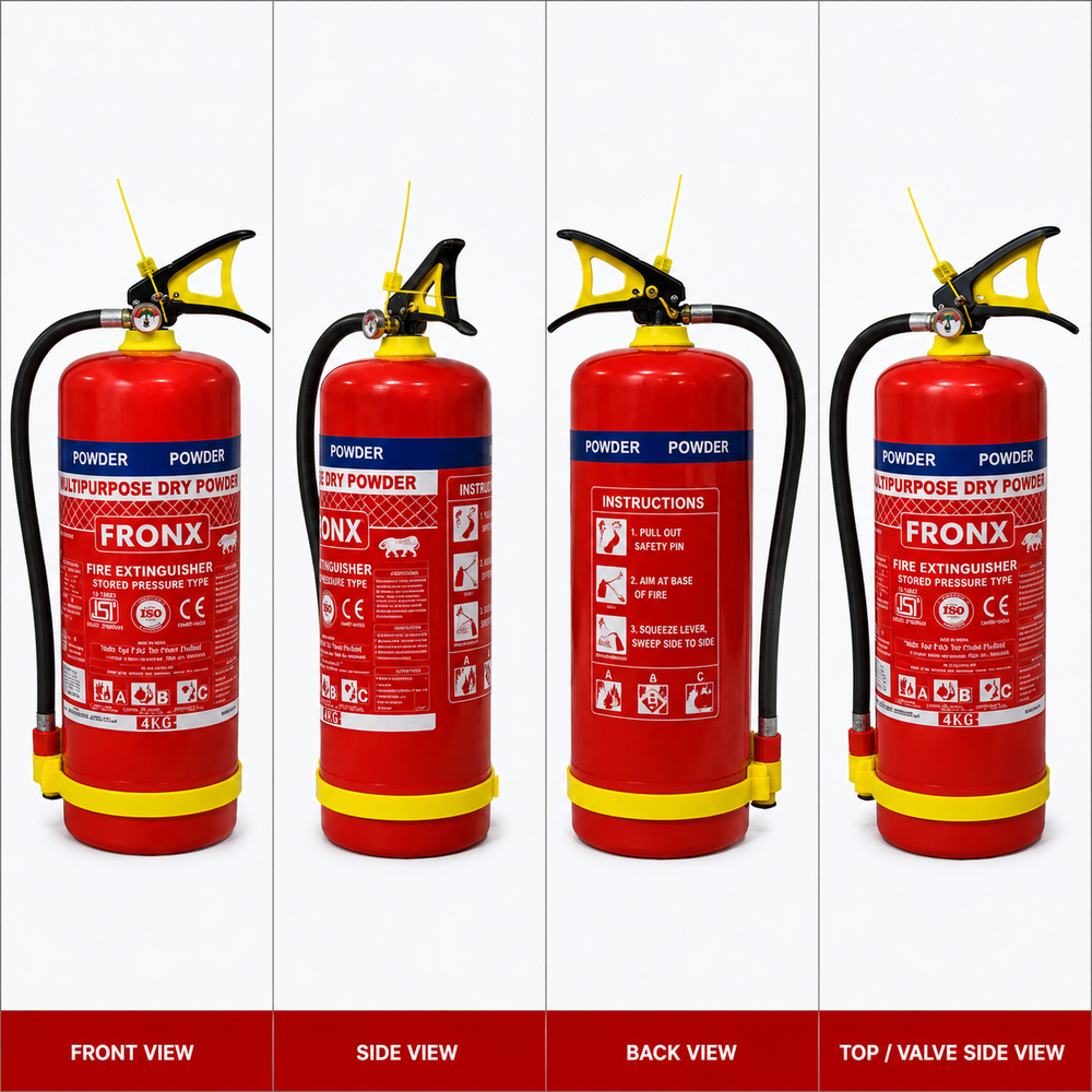ABC Dry Chemical Based Fire Extinguisher
