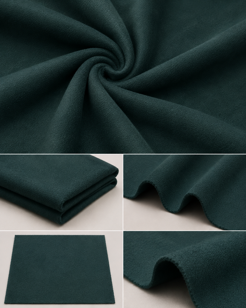 Green Imported Bonded Fabric