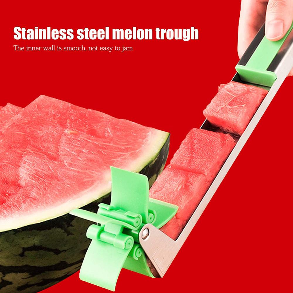 Stainless Steel Washable Watermelon Cutter Windmill Slicer & Peeler