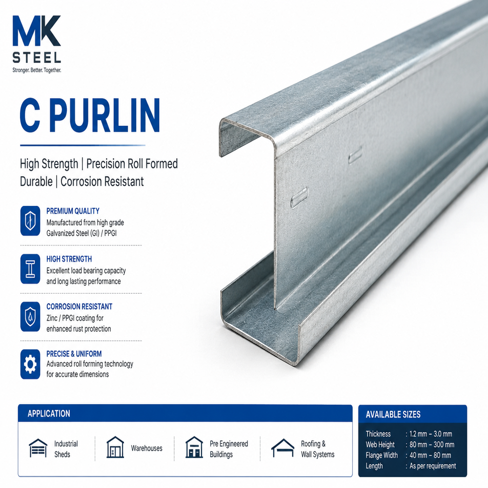 C Purlins - Application: Industrial