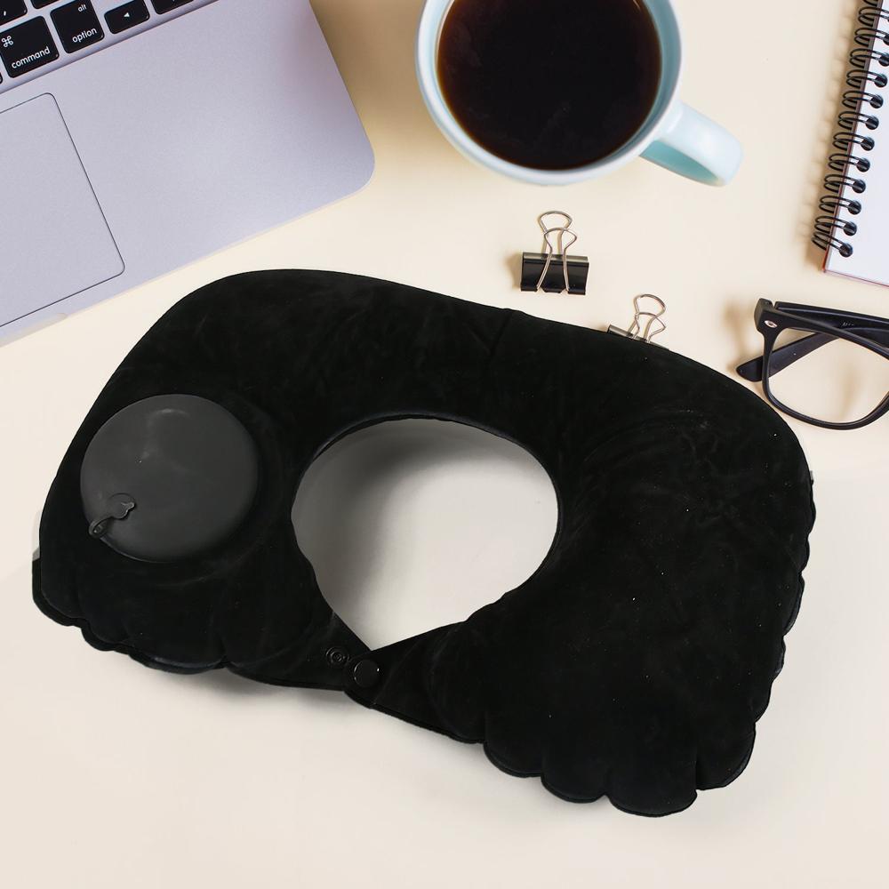 3-in-1 Travel Sleeping Kit with Neck Pillow, Eye Mask & Earplugs