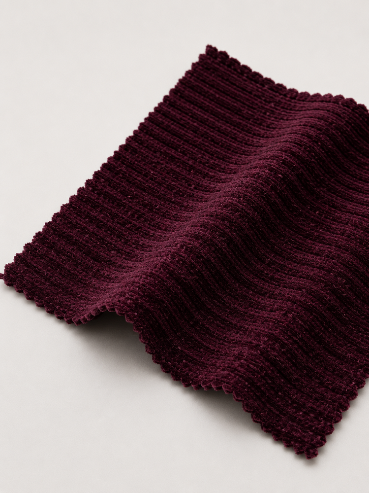 Maroon Imported Fabric - Application: Garments