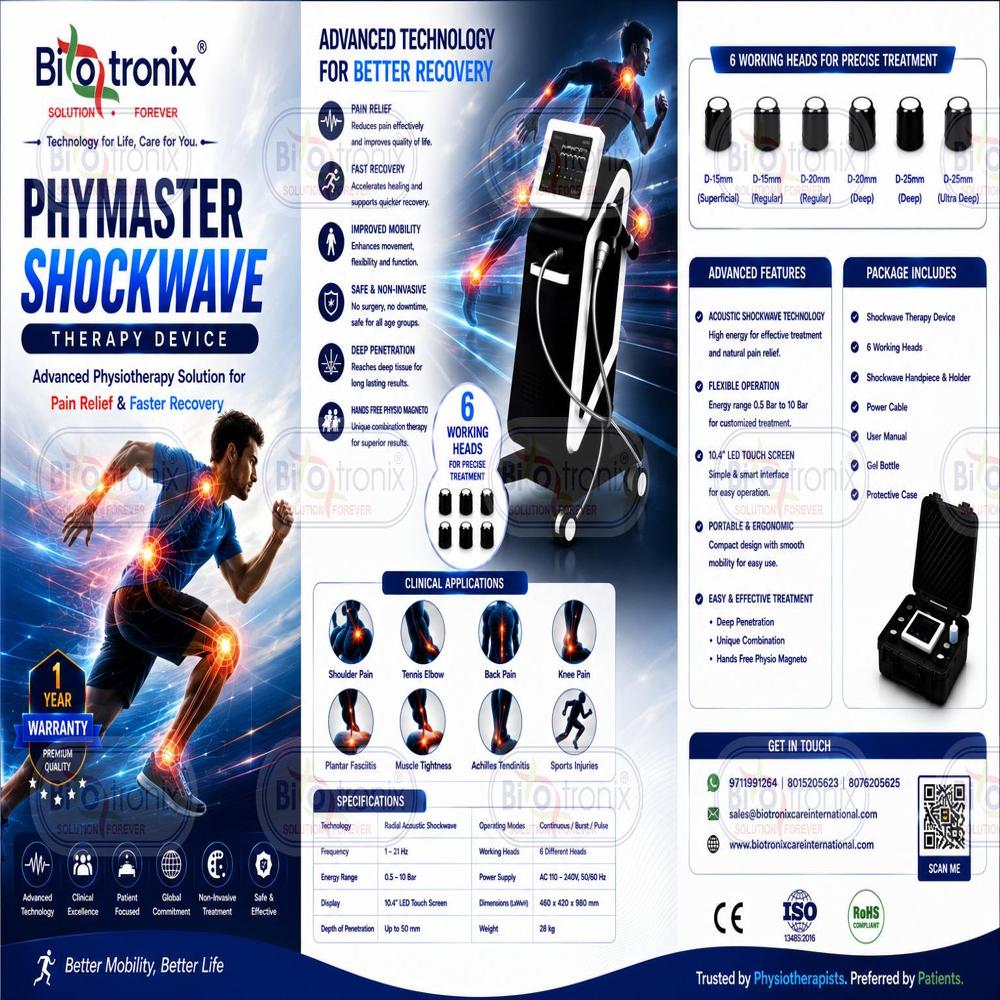 Premium Shockwave Therapy Machine for Pain Relief