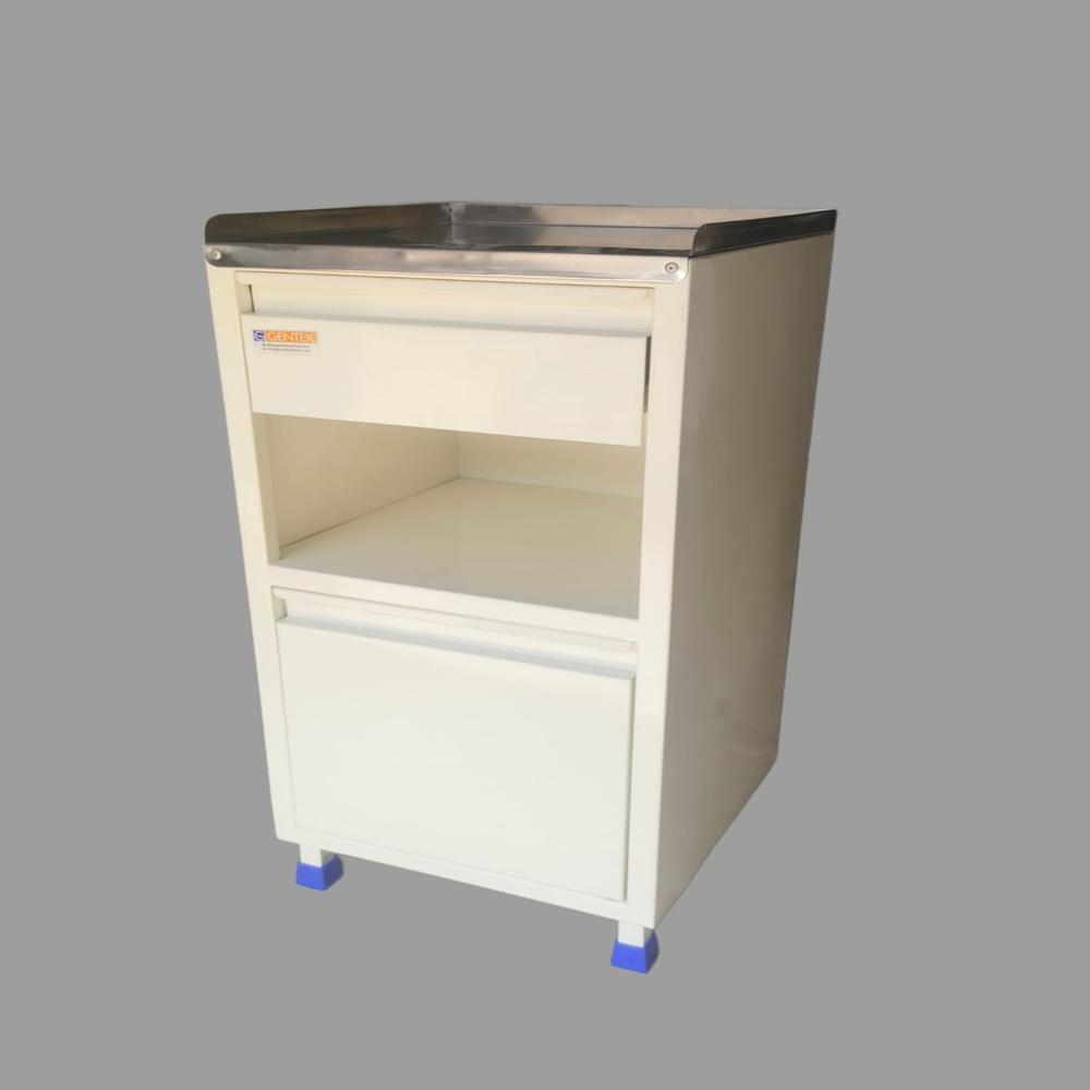 Bed Side Locker (deluxe) - Color: Off White