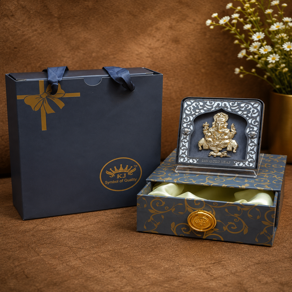 Ganeshi Ji Goldplated stand