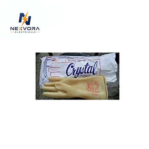 Class 2 Electrical Hand Gloves - Color: Beige