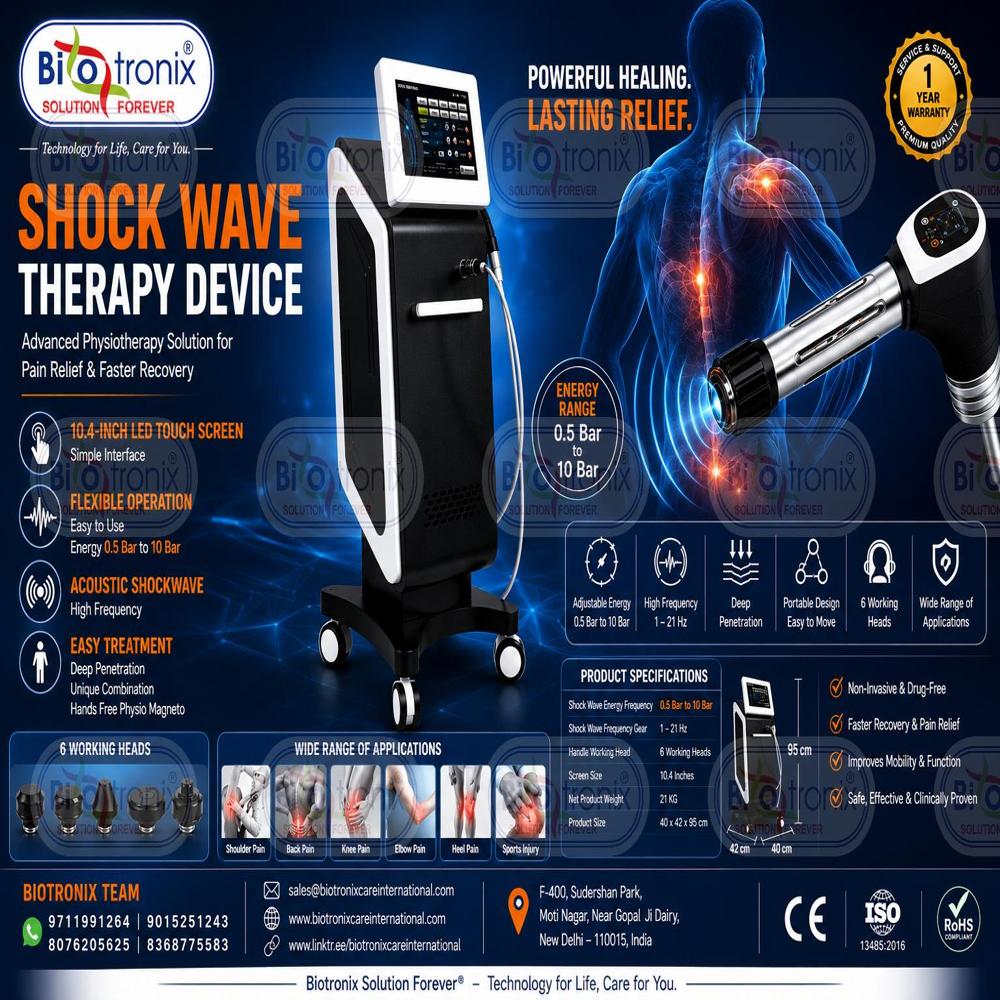 Professional ESWT Shockwave Therapy Machine for Physiotherapy