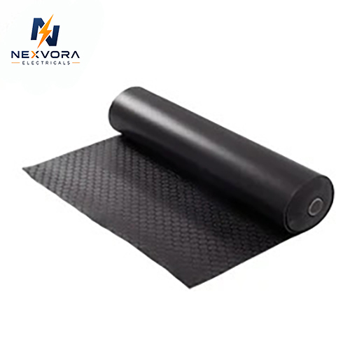 Checked Ht Insulation Mat - Color: Black