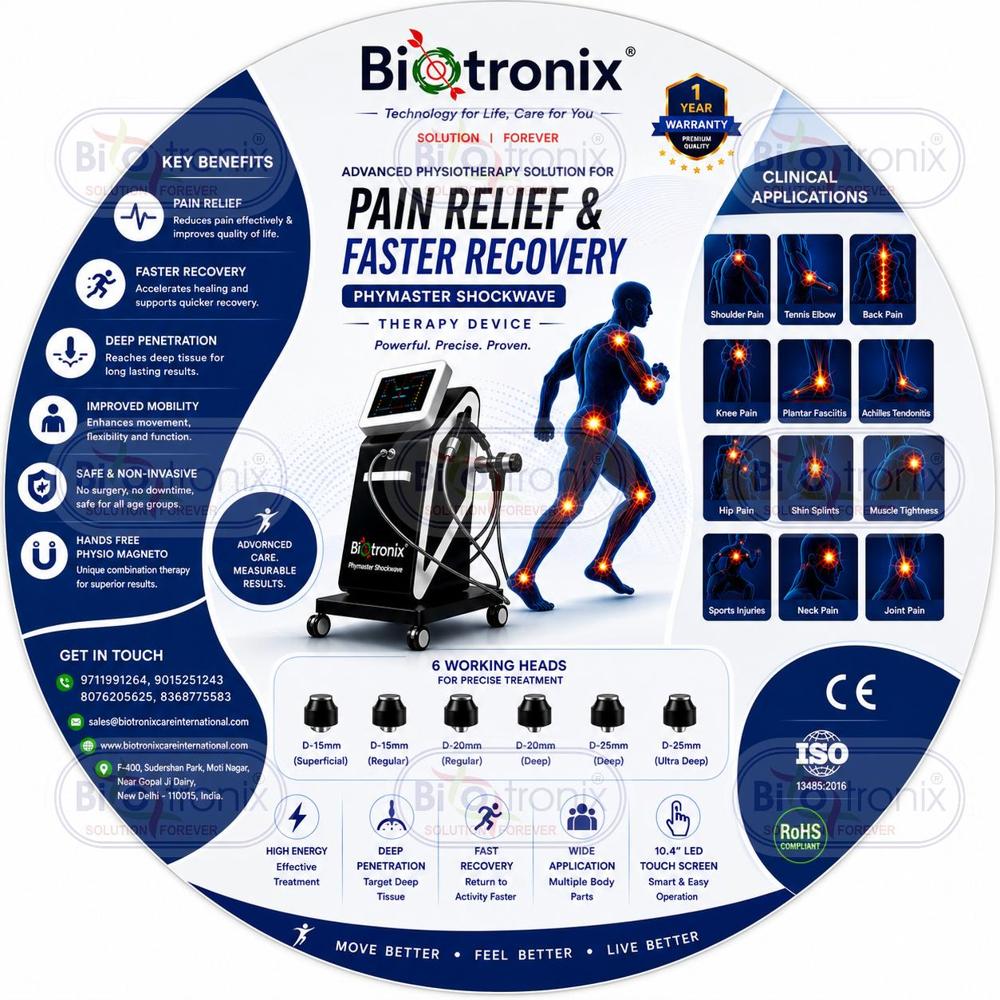 Professional ESWT Shockwave Therapy Machine for Physiotherapy
