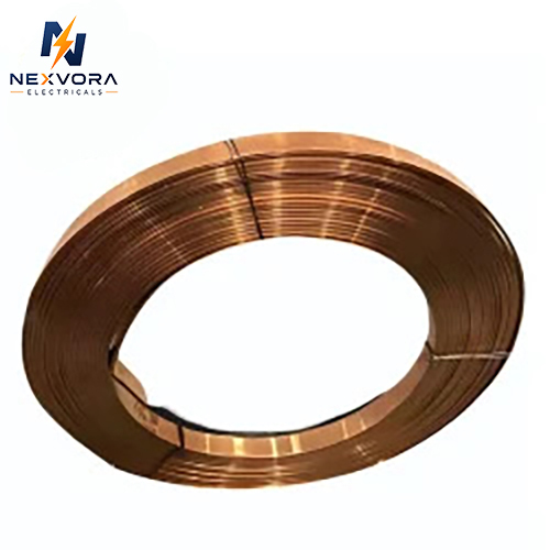 Copper Earthing Strip - Dimension (L*W*H): 10M Length