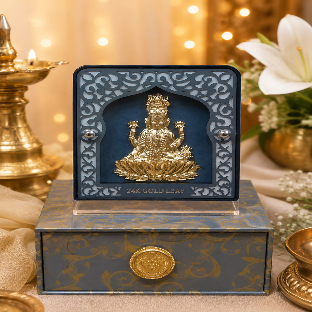 Laxmi Ji Gold-stand