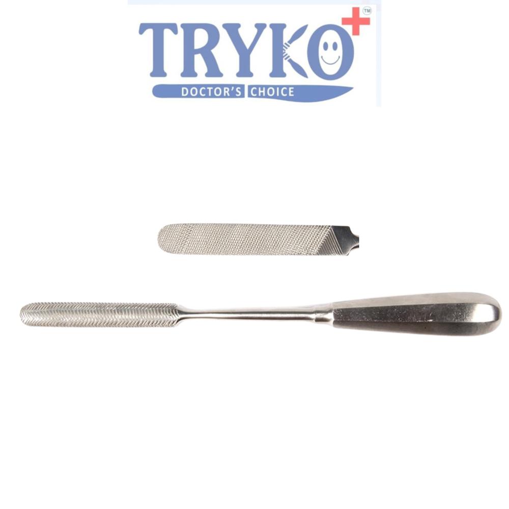 Bone File Retractor Extra Large Brand Tryko+ - Color: Silver