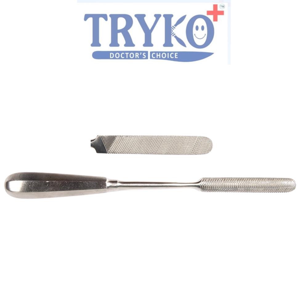 Bone File Retractor Extra Large Brand Tryko+ - Color: Silver