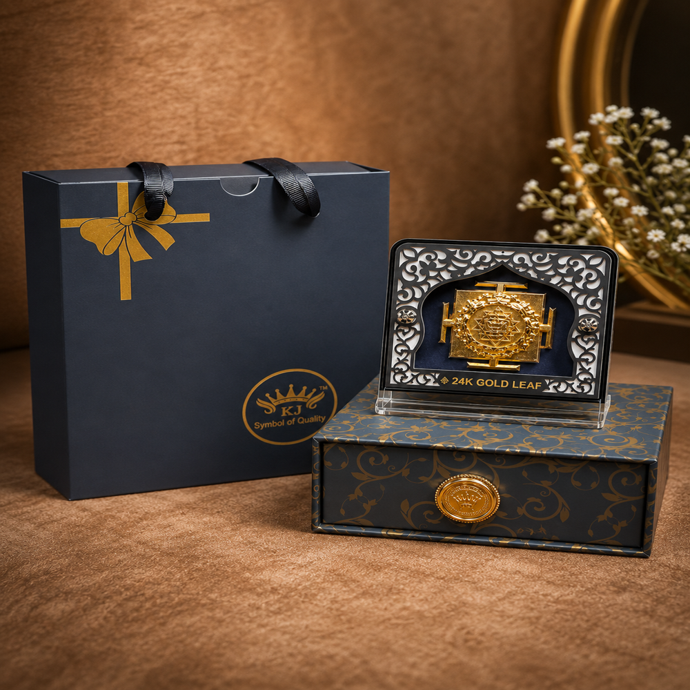 Meru shree yantra Gold-stand