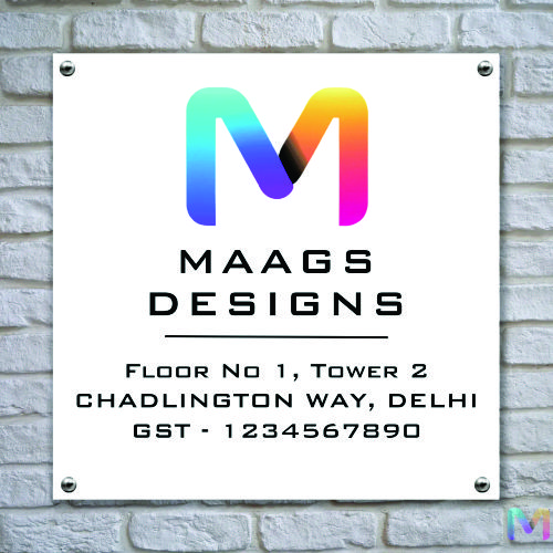 Printed Name Plates