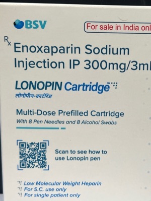 Lonopin cartridge