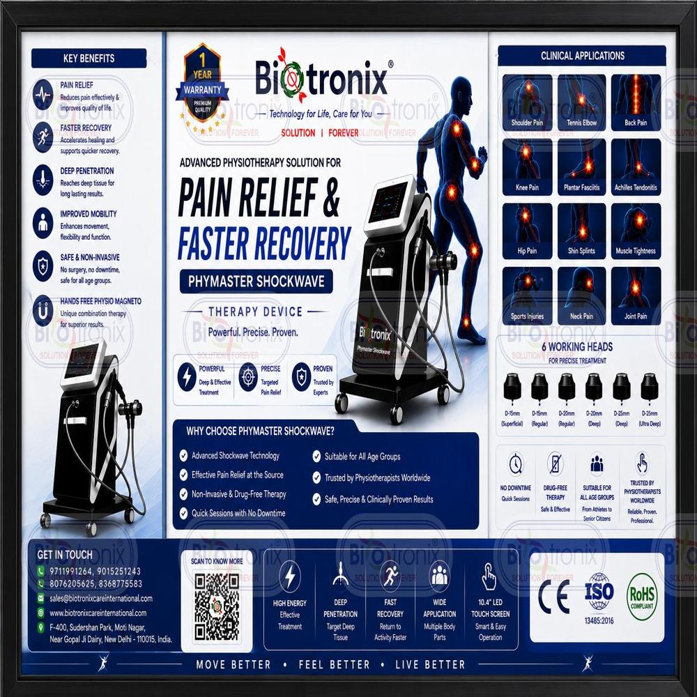 Hospital Grade Premium Shockwave Therapy Device