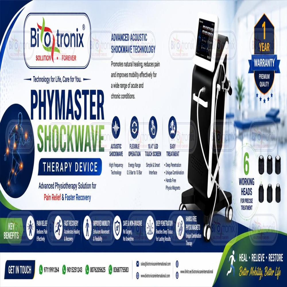 Hospital Grade Premium Shockwave Therapy Device