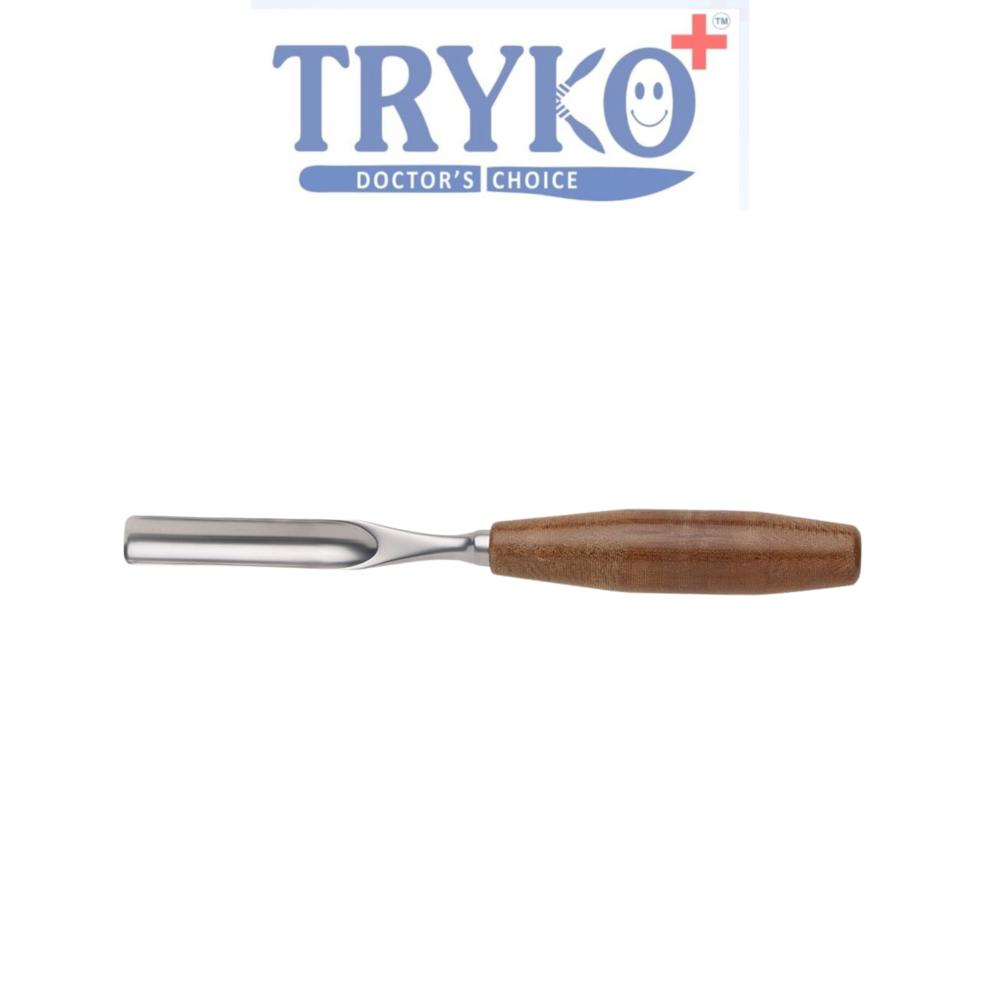 Bone Gauge Straight Fiber Handle 10 mm Brand TRYKO+