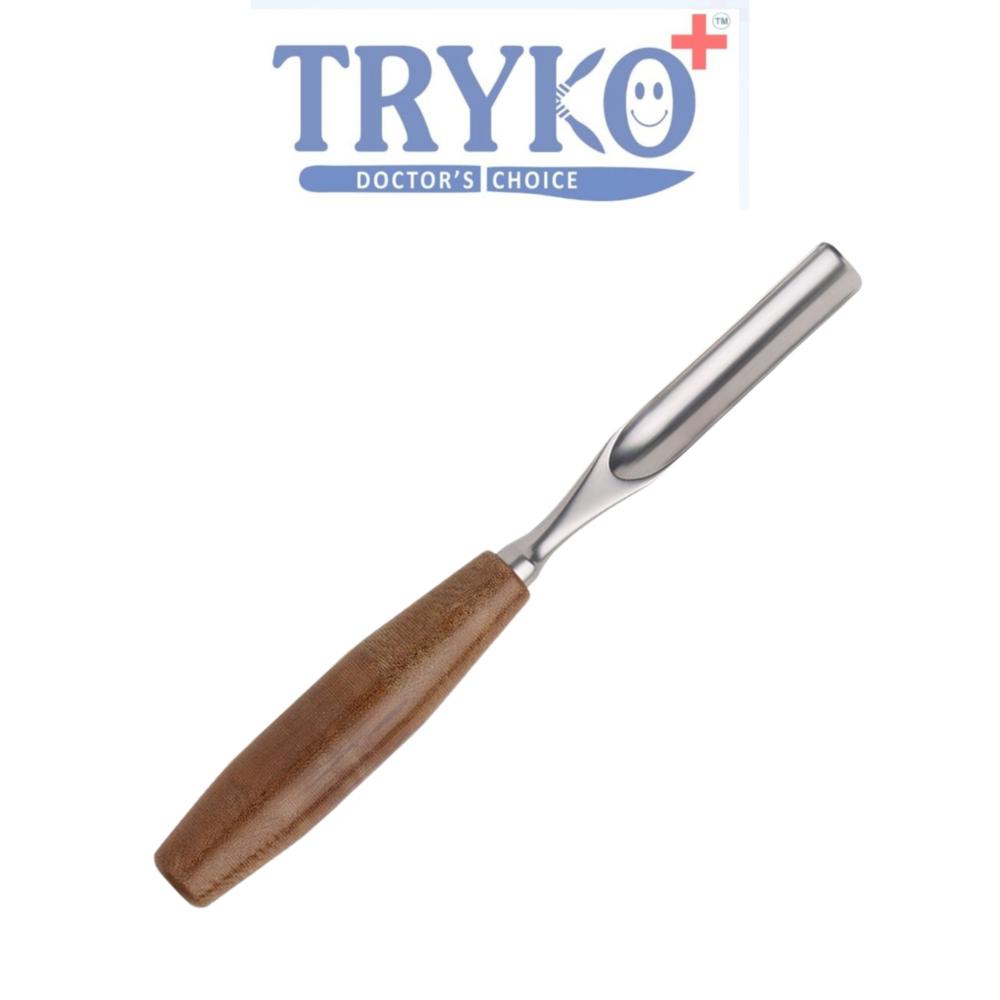 Bone Gauge Straight Fiber Handle 10 mm Brand TRYKO+