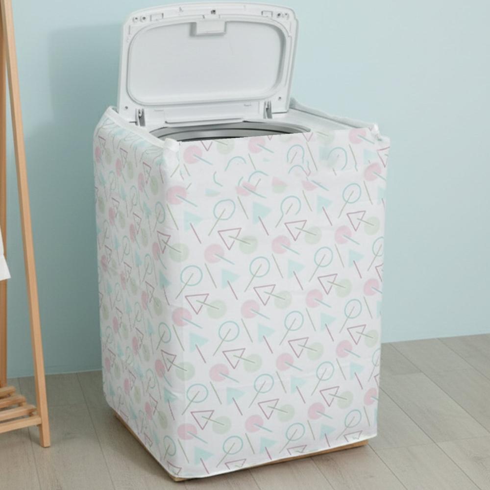 PEVA Waterproof Washing Machine Dust Cover (56x54x86 cm, 1 Pc)