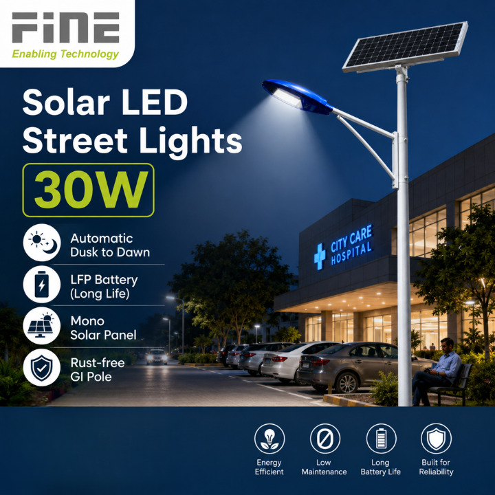 Solar LED Street Light