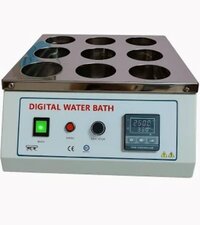 Digital Water Bath - Stainless Steel 15l Rectangular Blue, Pid Controller, 6 Holes, Over-temperature Protection