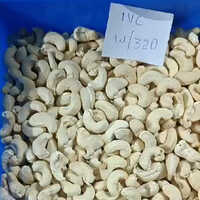 W-320 Tanzania Cashewnuts - Whole Raw Kernels 320/kg, Pale Ivory White, 99% Purity, Vacuum Packed, Aflatoxin Below 4 Ppb
