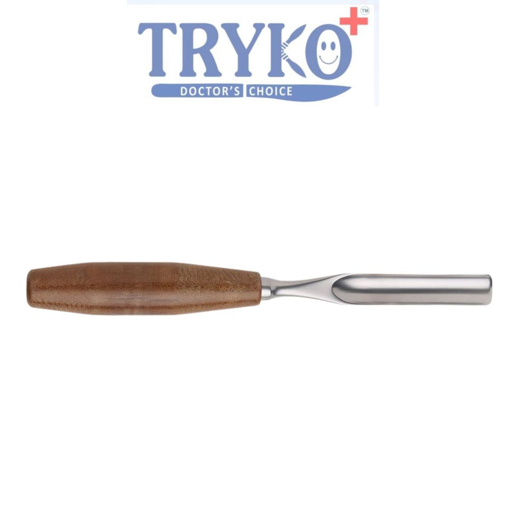 Bone Gauge Straight Fiber Handle 15 mm Brand TRYKO+