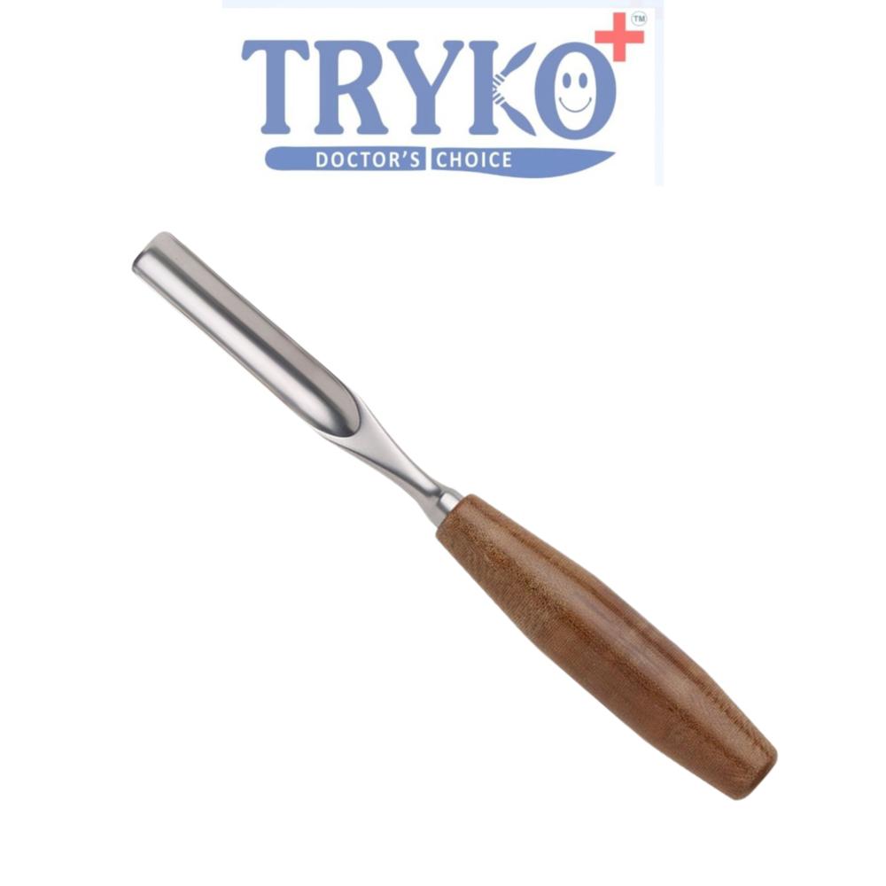 Bone Gauge Straight Fiber Handle 15 mm Brand TRYKO+
