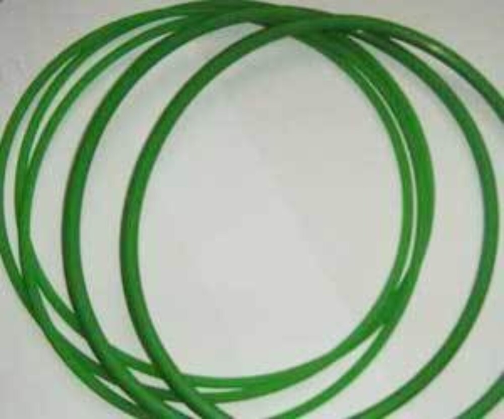 Pu Round Belt - Polyurethane Material, Round Structure, Vibrant Green Color | Durable And Flexible Design For Versatile Applications