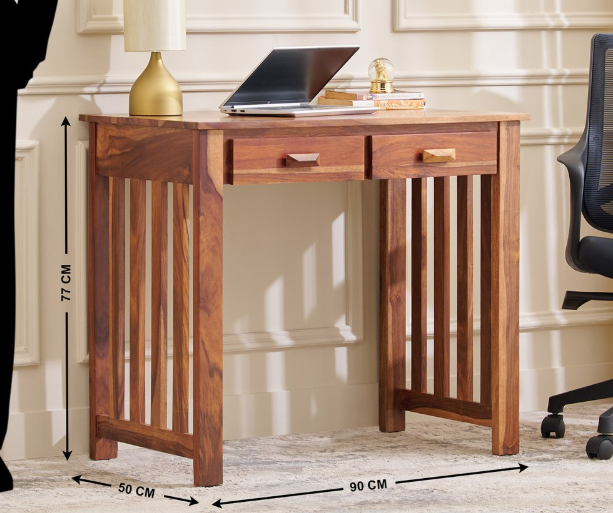 Study Table With Drawers - Assembly: No Assembly Required