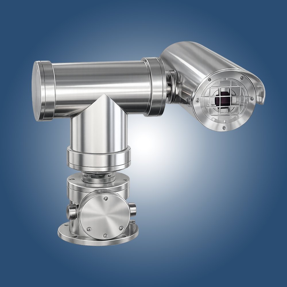 Explosion-Proof Thermal Imaging PTZ Camera Station