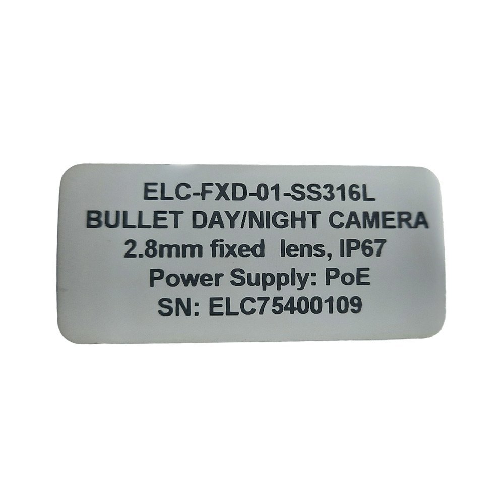 Marine Grade SS316L Safe Area Bullet Camera