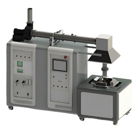 Flame Spread Calorimeter - Stainless Steel, 1200x600x1100 mm, Bench Top Digital Display, ASTM E162 ISO 5658-2 Compliance, Programmable Burn Duration, Integrated Airflow Control