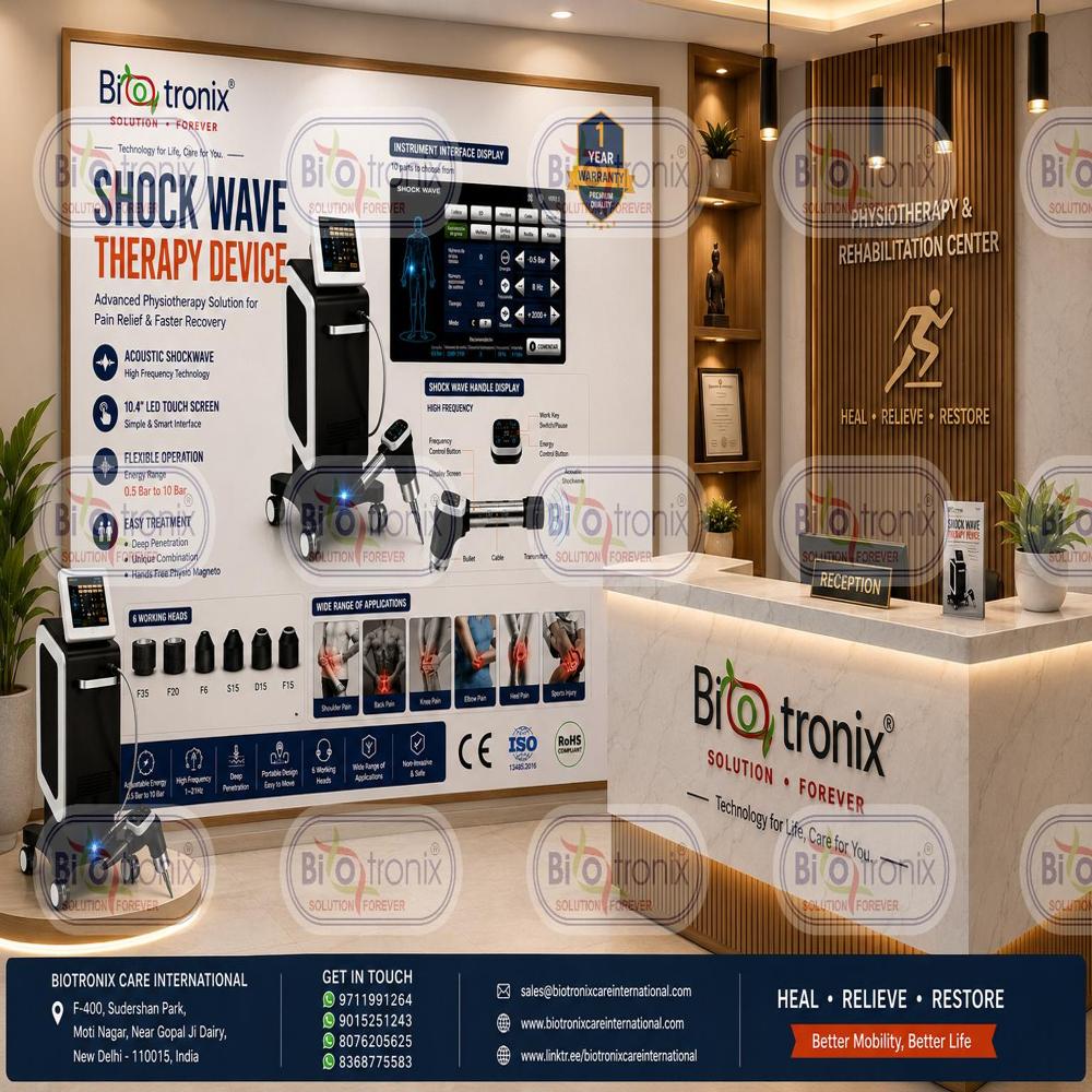 Clinical Radial Shockwave Therapy System for Sports Injuries