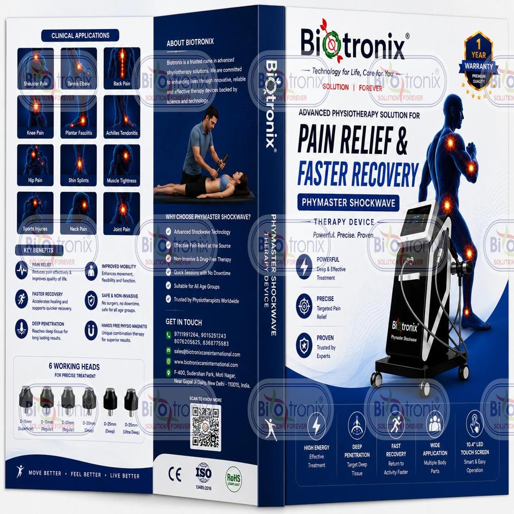 Premium Acoustic Shockwave Therapy Machine for Rehabilitation