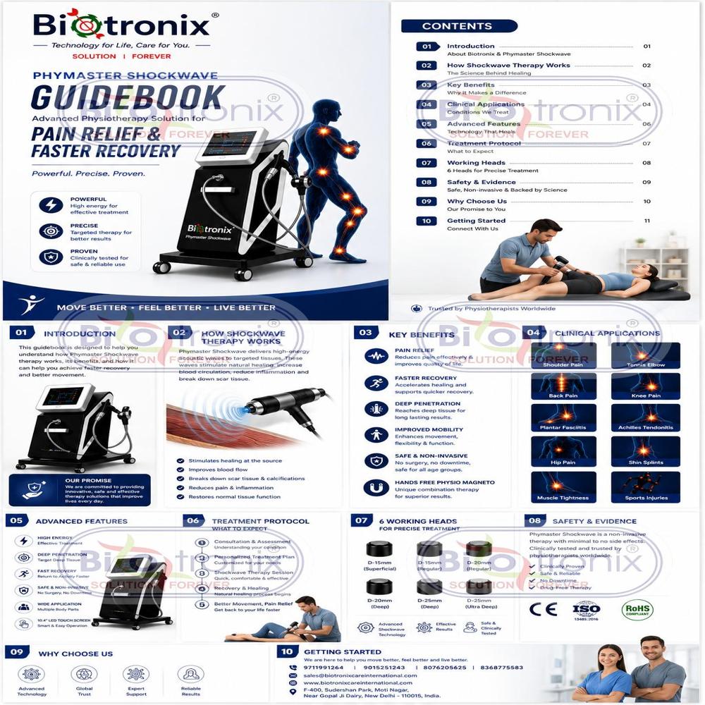 Premium Acoustic Shockwave Therapy Machine for Rehabilitation