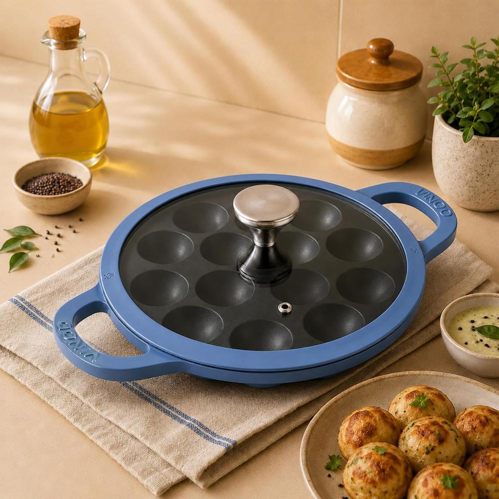 Freya Enameled Cast Iron Appe Pan