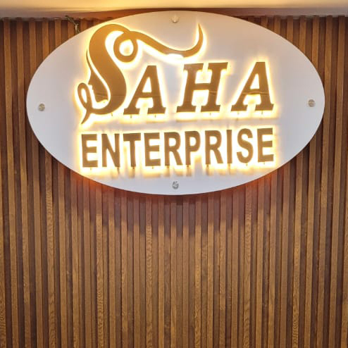 Golden Letters With Led